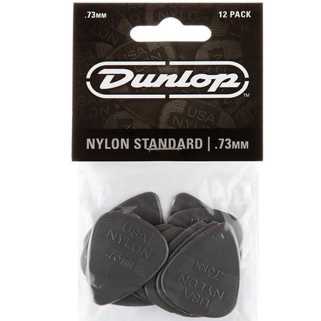 Jim Dunlop 0.73Mm Pick Player Pack Greys 12 Pack