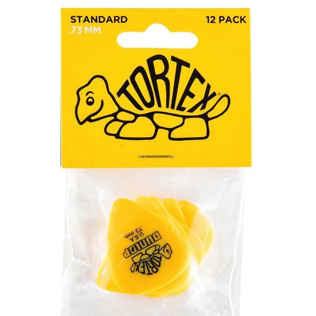 Jim Dunlop 0.73Mm Pick Player Pack Tortex 12 Pack