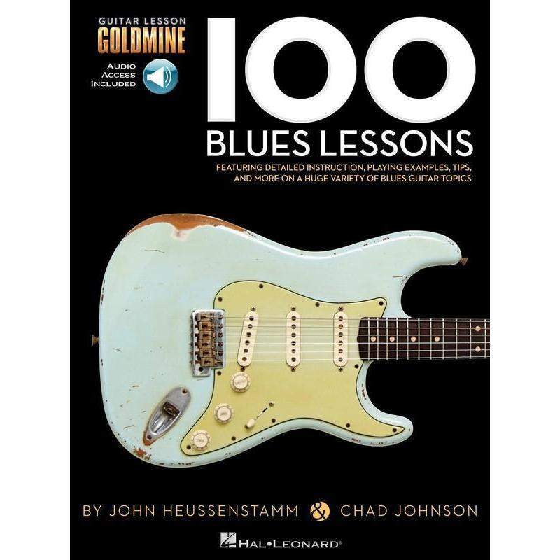 100 Blues Guitar Lessons Goldmine Bk 2Cd