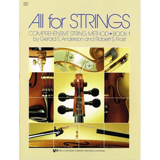 All For Strings Cello Book 1
