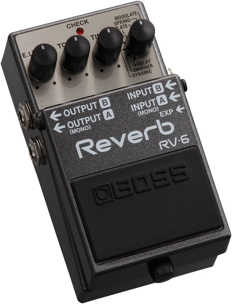 Boss RV-6 Reverb Compact Pedal - Image 2