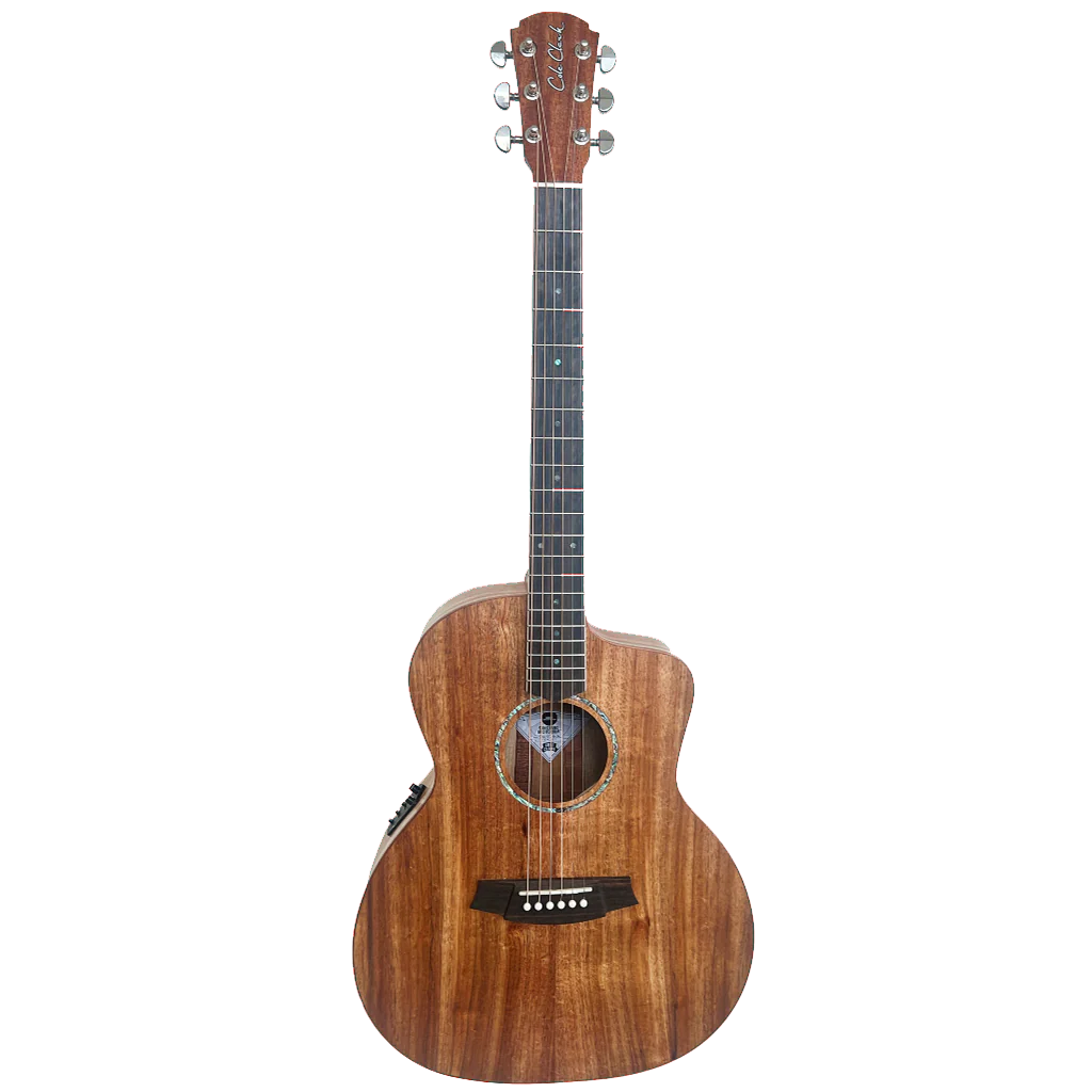 Cole Clark Studio GA, All Solid, Australian Blackwood Face, back & sides Made in China and Australia