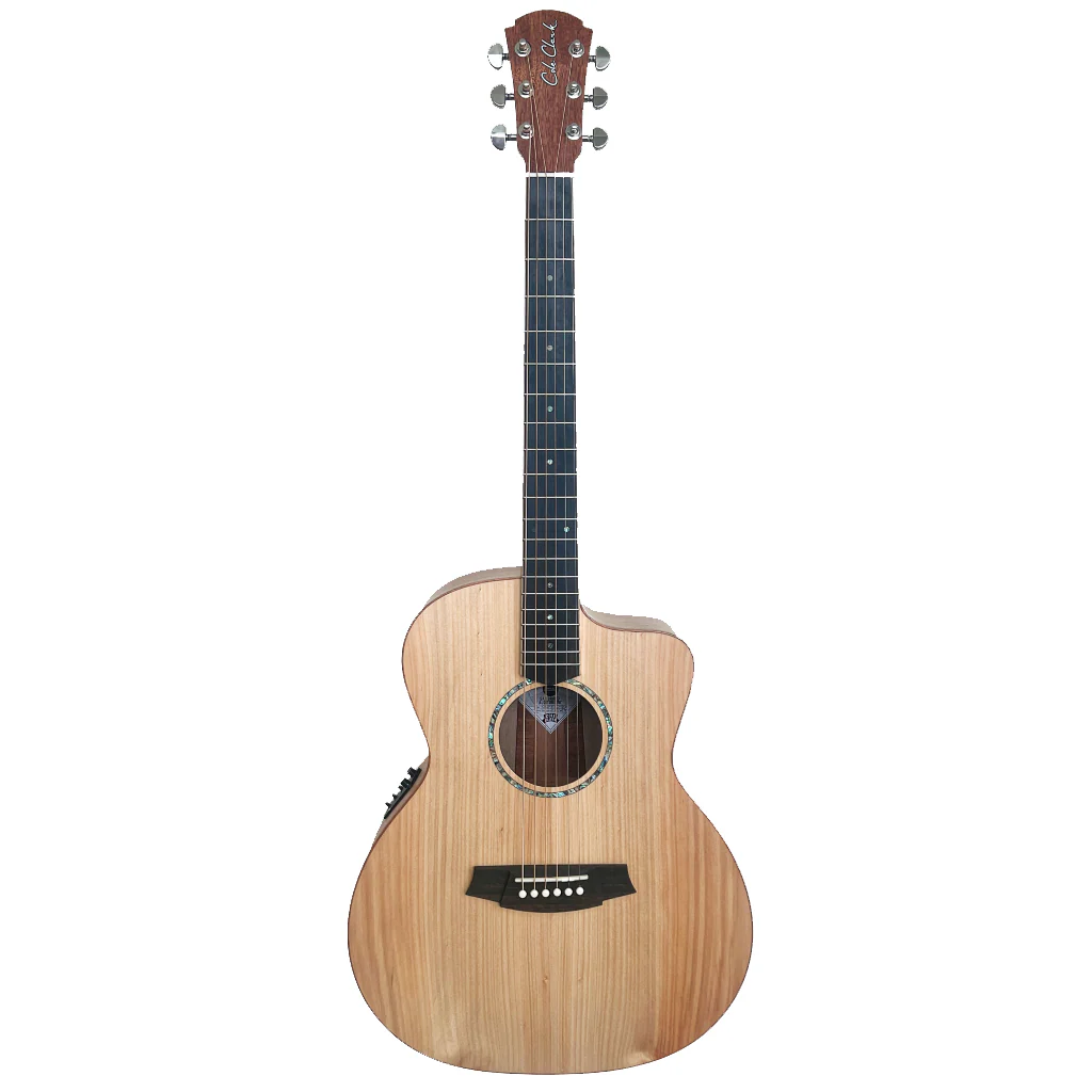 Cole Clark Studio GA, All Solid, Bunya Face, Queensland Maple back & sides Made in China and Australia