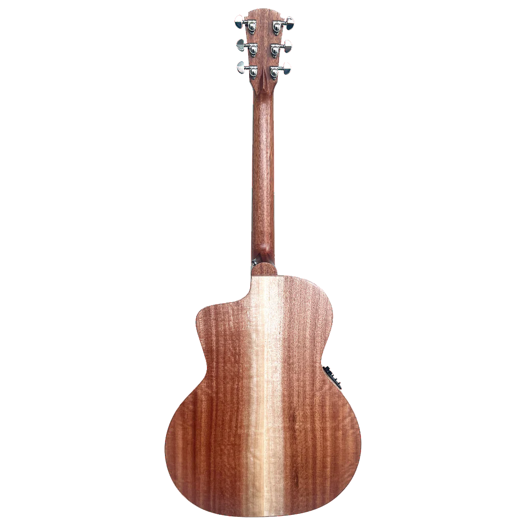 Cole Clark Studio GA, All Solid, Redwood Face, Queensland Maple back & sides Made in China and Australia - Image 2