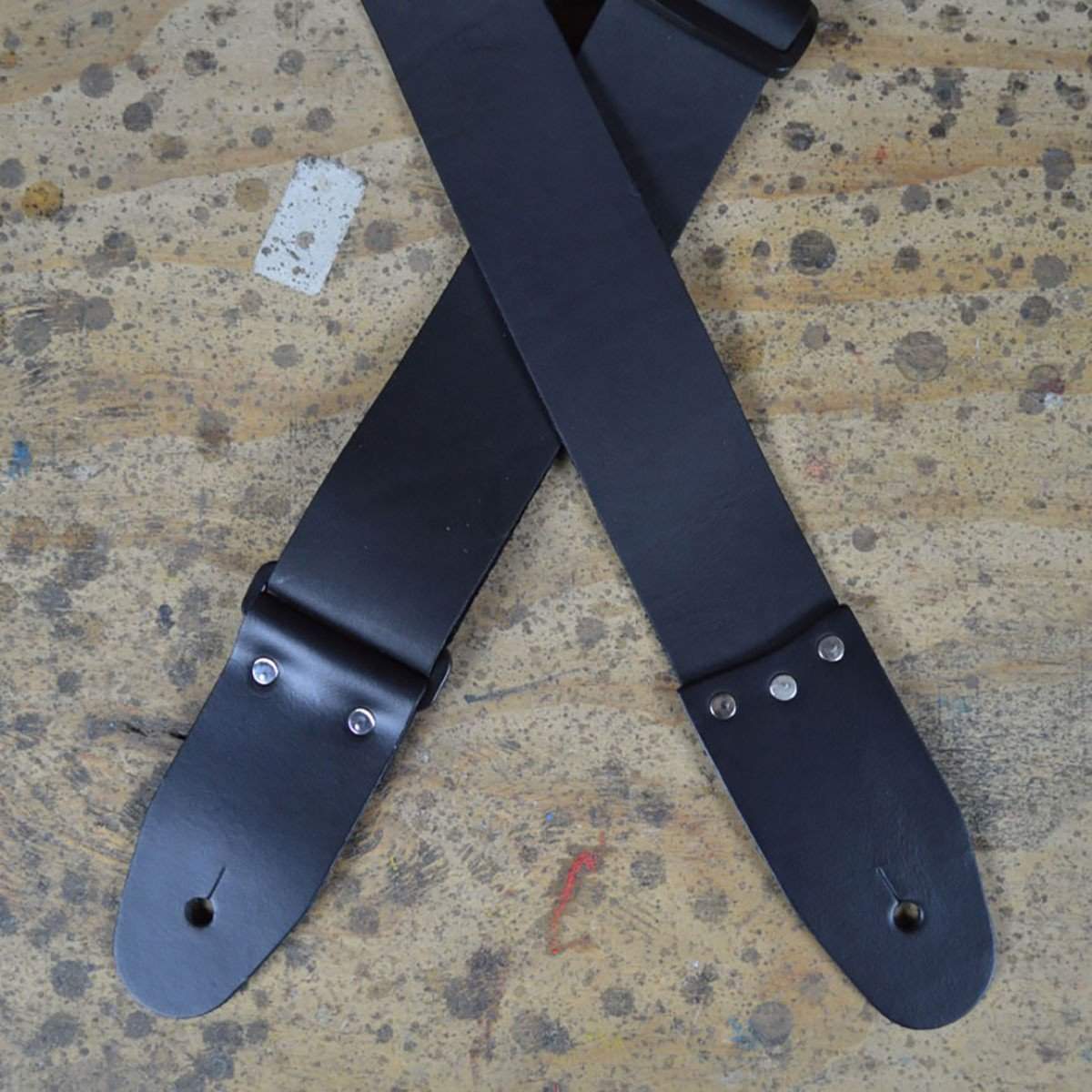 Colonial Leather Guitar Strap Soft Slide Adjustable