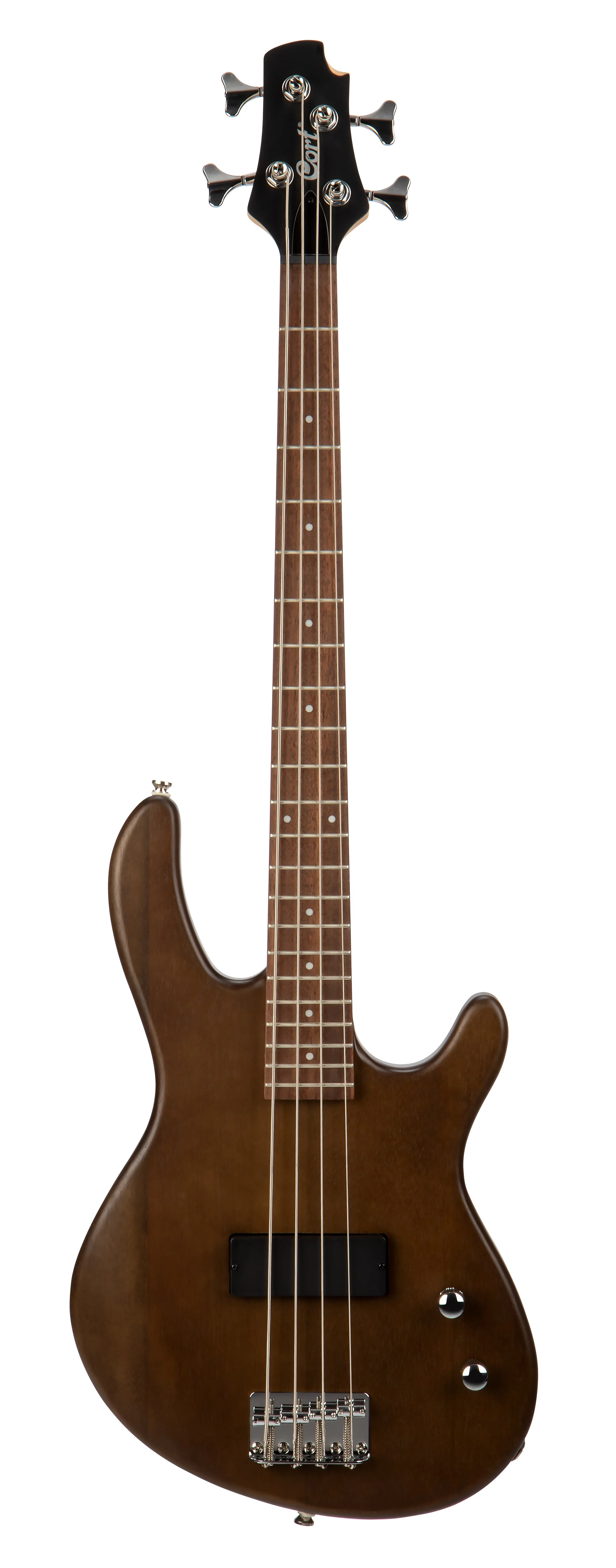 Cort ACTION JUNIOR OPW Bass 30Inch SHORT SCALE 4-String Open Pore WALNUT