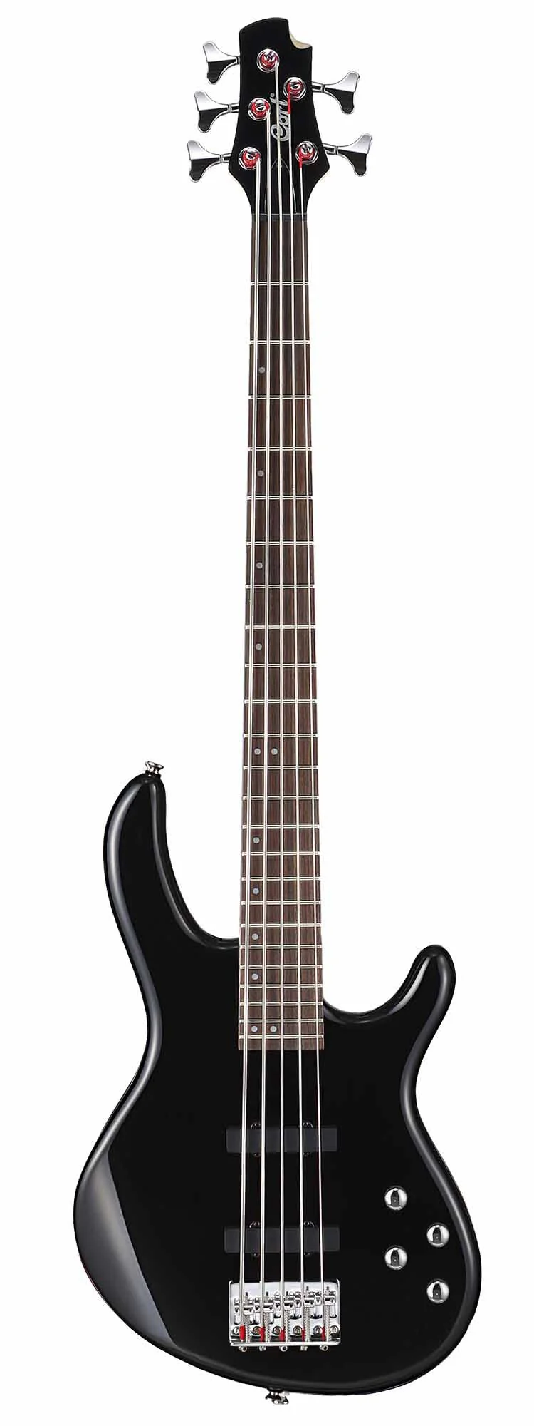 Cort ACTION V PLUS TR 5-String Bass Guitar Black