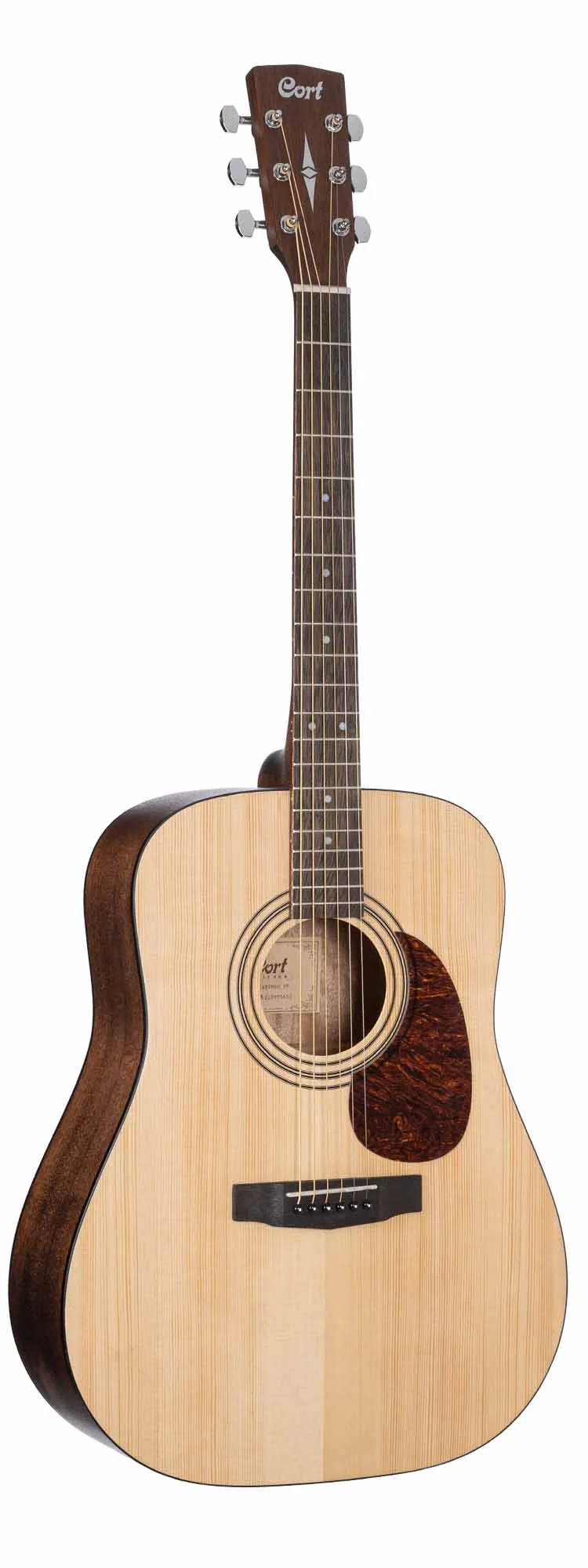 Cort Earth 60 Dreadnought Guitar Open Pore Natural
