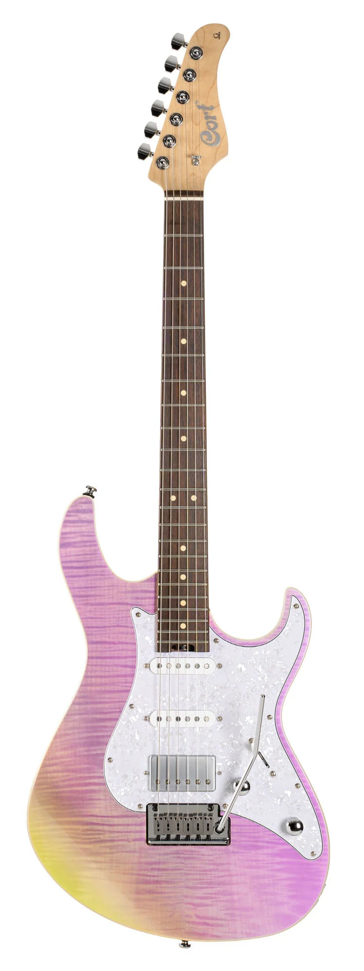 Cort G280 Select Electric Guitar Trans Chameleon Purple