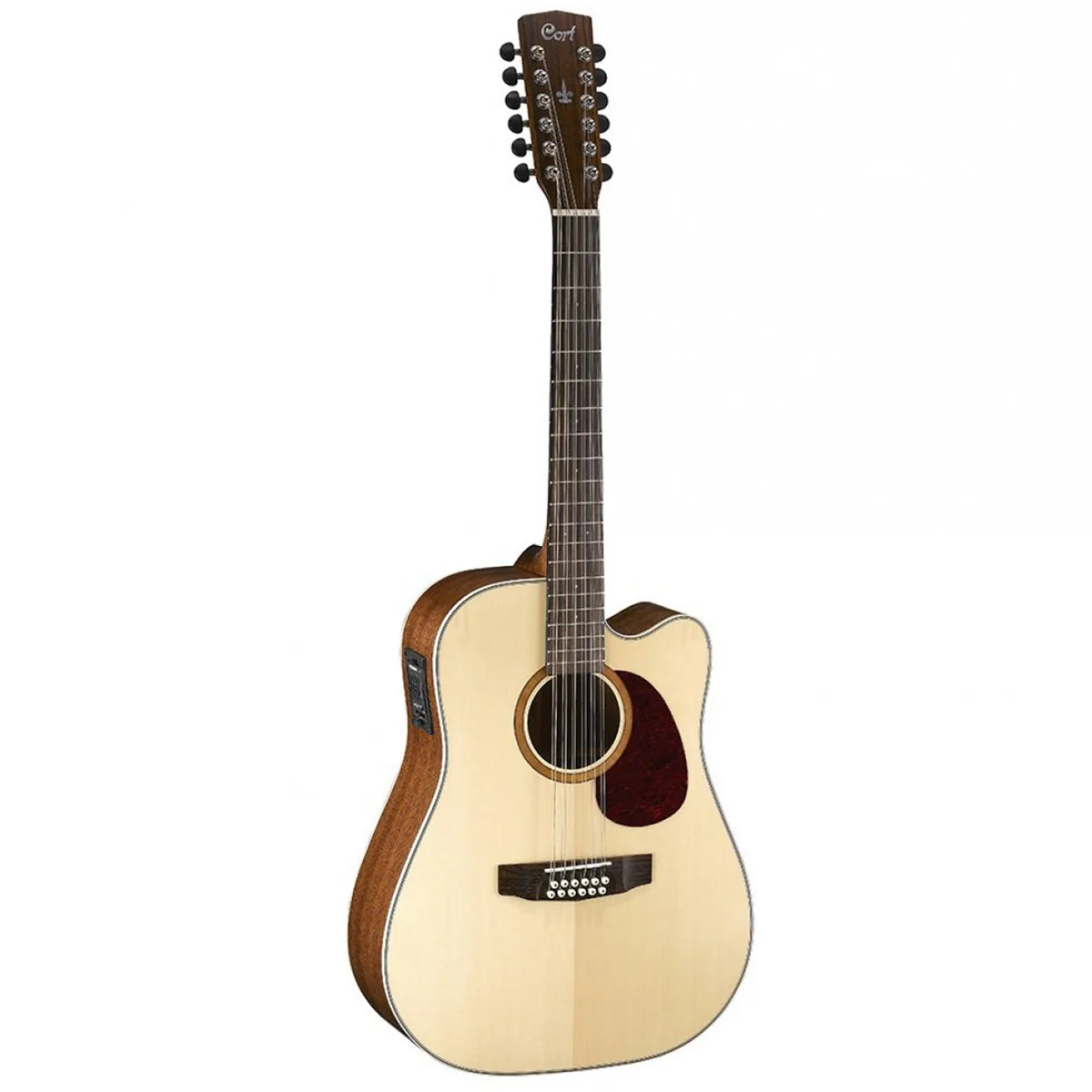 Cort MR710F-12 NS Dreadnought Cutaway 12-String Guitar