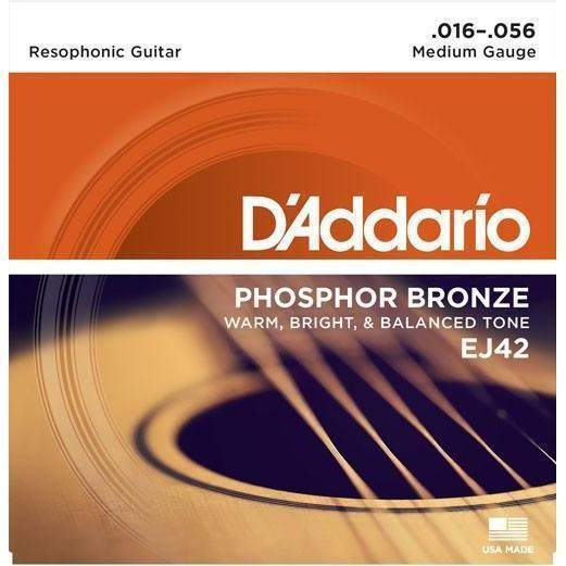DAddario Ej42 Resophonic Guitar Strings 16 56
