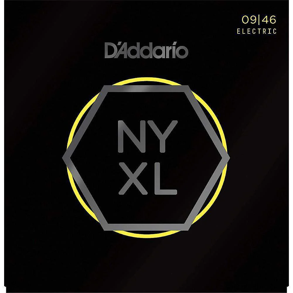 DAddario Nyxl0946 Nickel Wound Electric Guitar Strings Super Light Top Regular Bottom 9 46