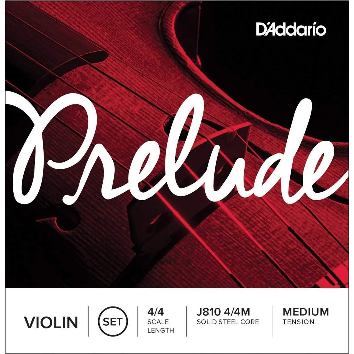 DAddario Prelude Violin String Set Full Scale Medium Tension