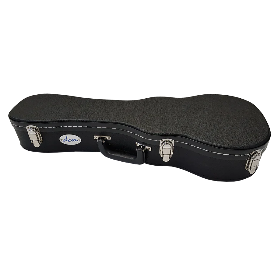 DCM BKW-B Baritone Uke Wood Case Black