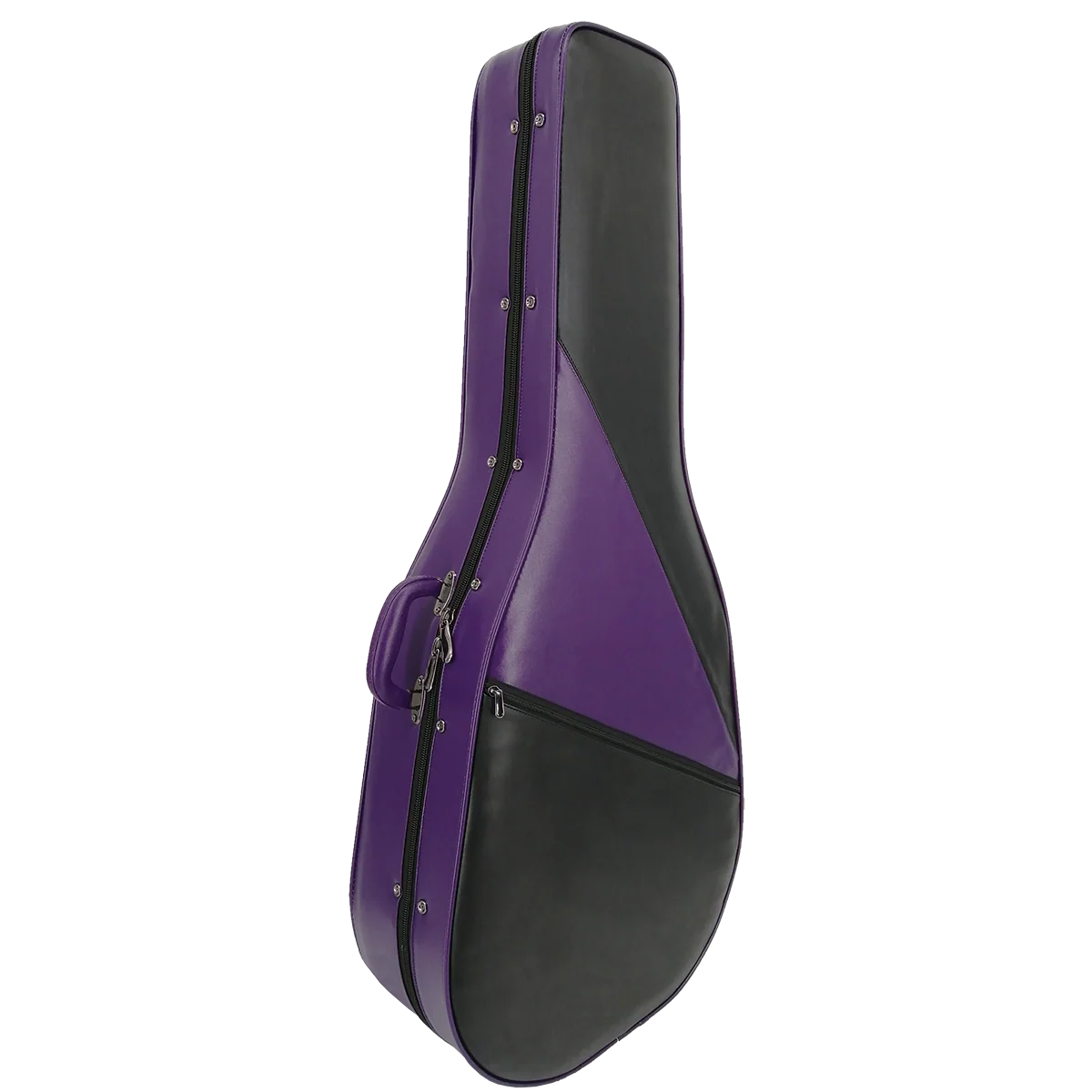 DCM Deluxe DXCP Black / Purple Lightweight Foam Classical Guitar Case