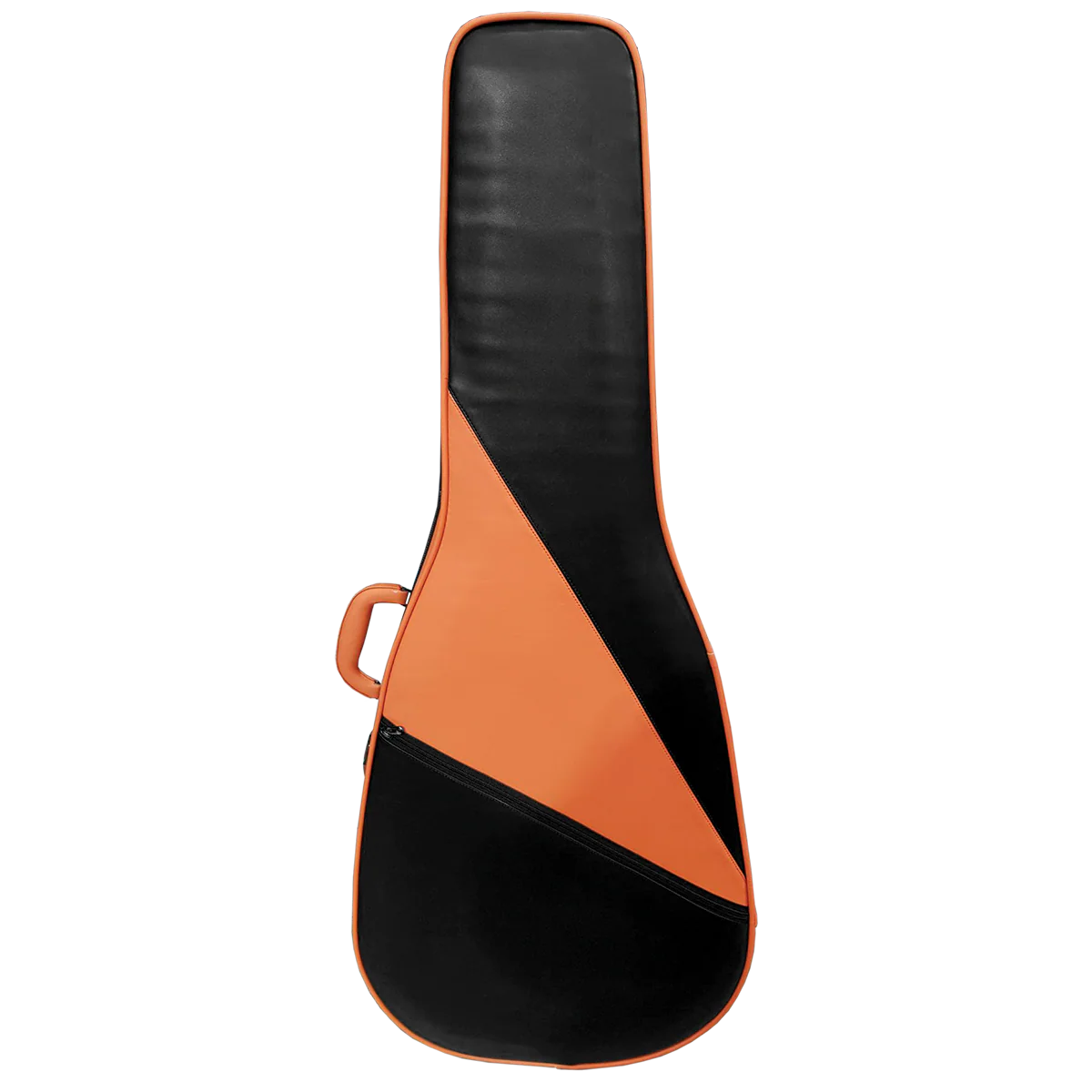 DCM Deluxe DXDO Black / Orange Lightweight Foam Dreadnought Guitar Case
