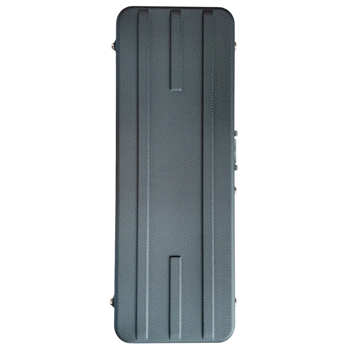 DCM EC2C ABS / Fibre Deluxe Electric Guitar Case Dark Silver Lining - Image 4