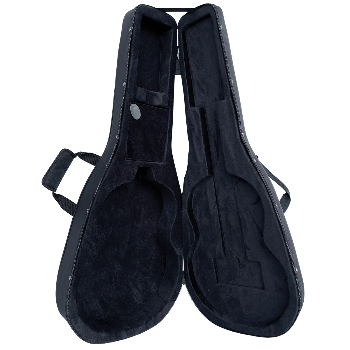 DCM Premium PFC Polyfoam Lightweight Classical Guitar Case Black - Image 2