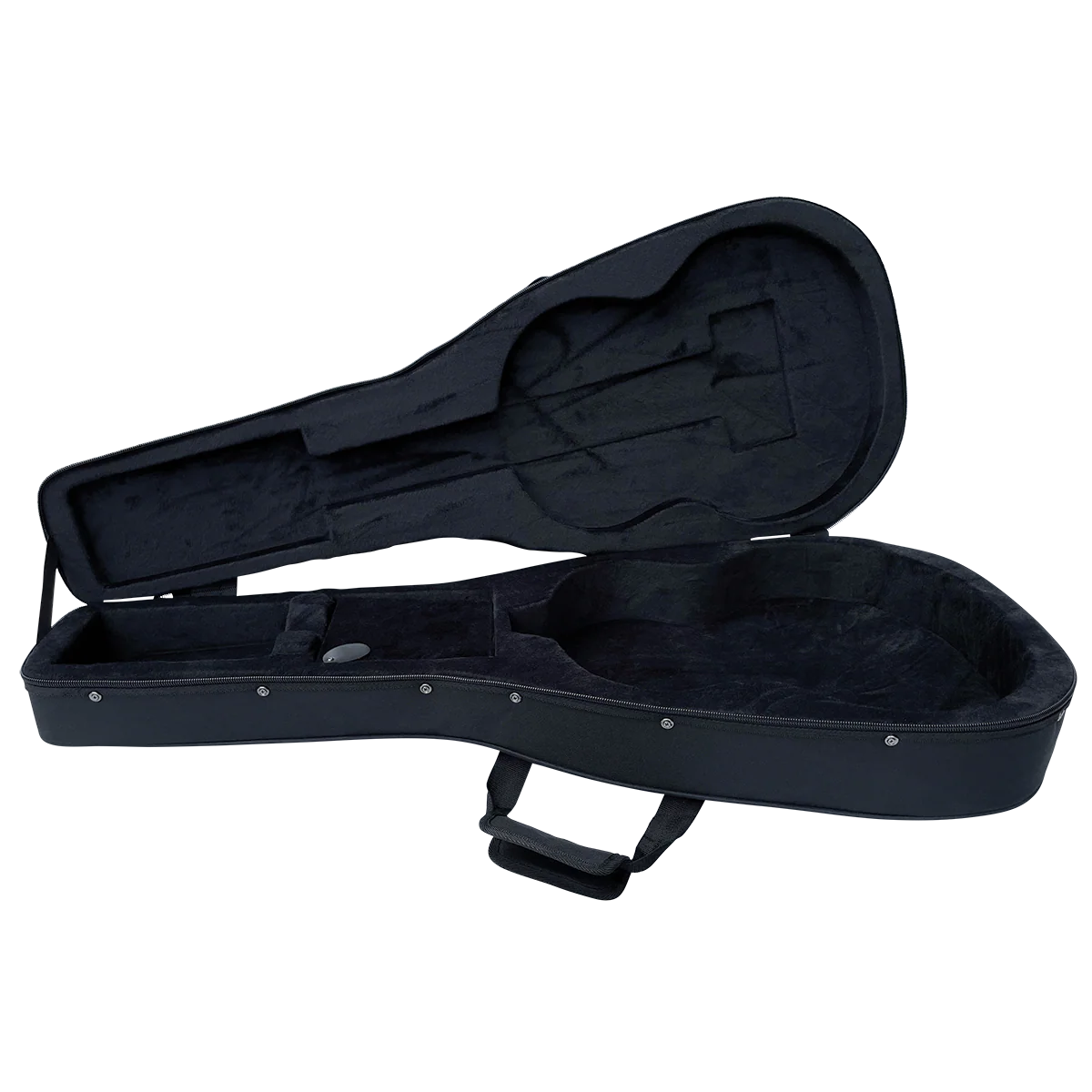 DCM Premium PFC Polyfoam Lightweight Classical Guitar Case Black - Image 4