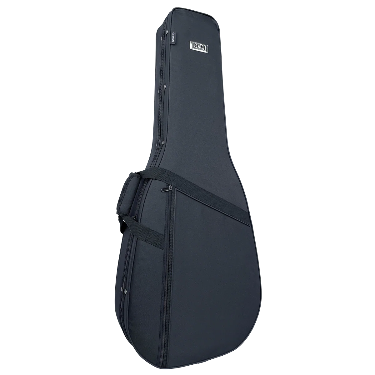 DCM Premium PFD Polyfoam Lightweight Dreadnought Guitar Case Black