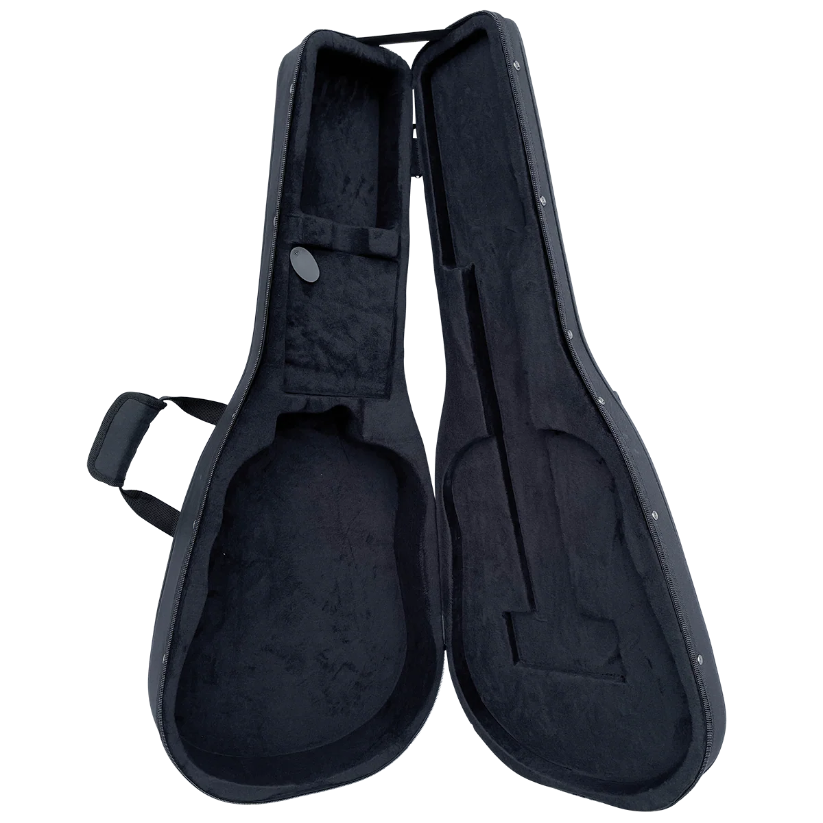 DCM Premium PFD Polyfoam Lightweight Dreadnought Guitar Case Black - Image 2