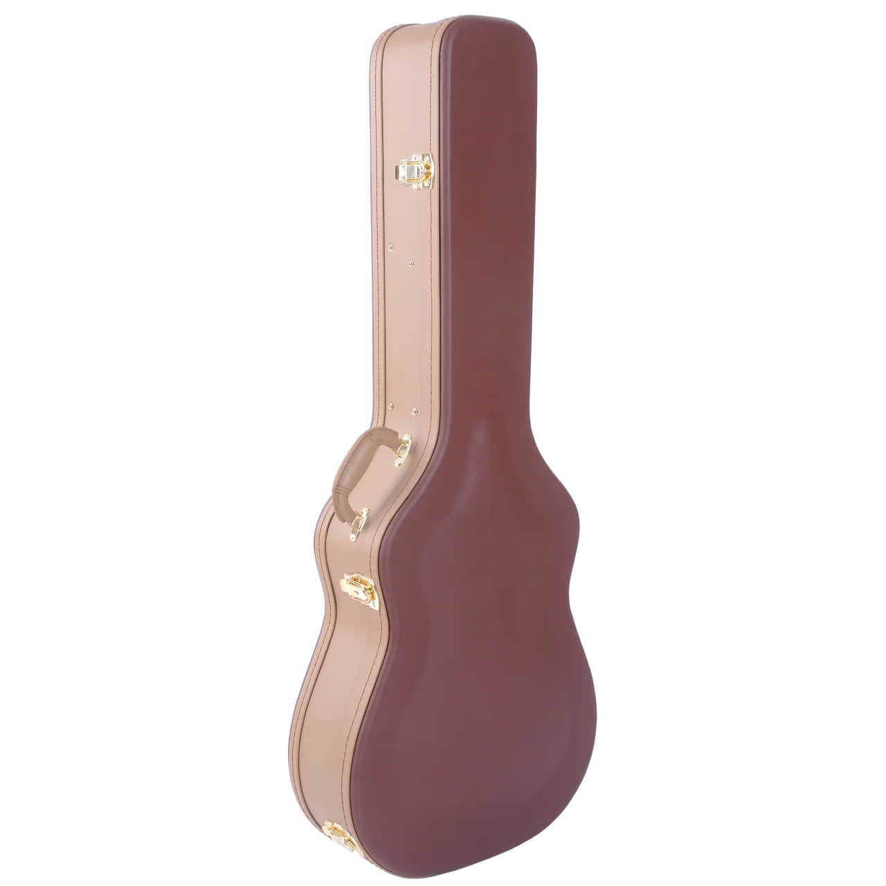 DCM Premium TNBR Dreadnought Case - Tan / Brown