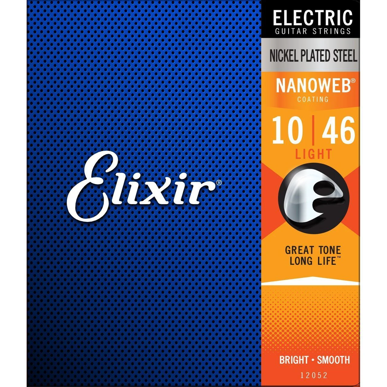 Elixir Electric Guitar Strings Nanoweb Light 10 46