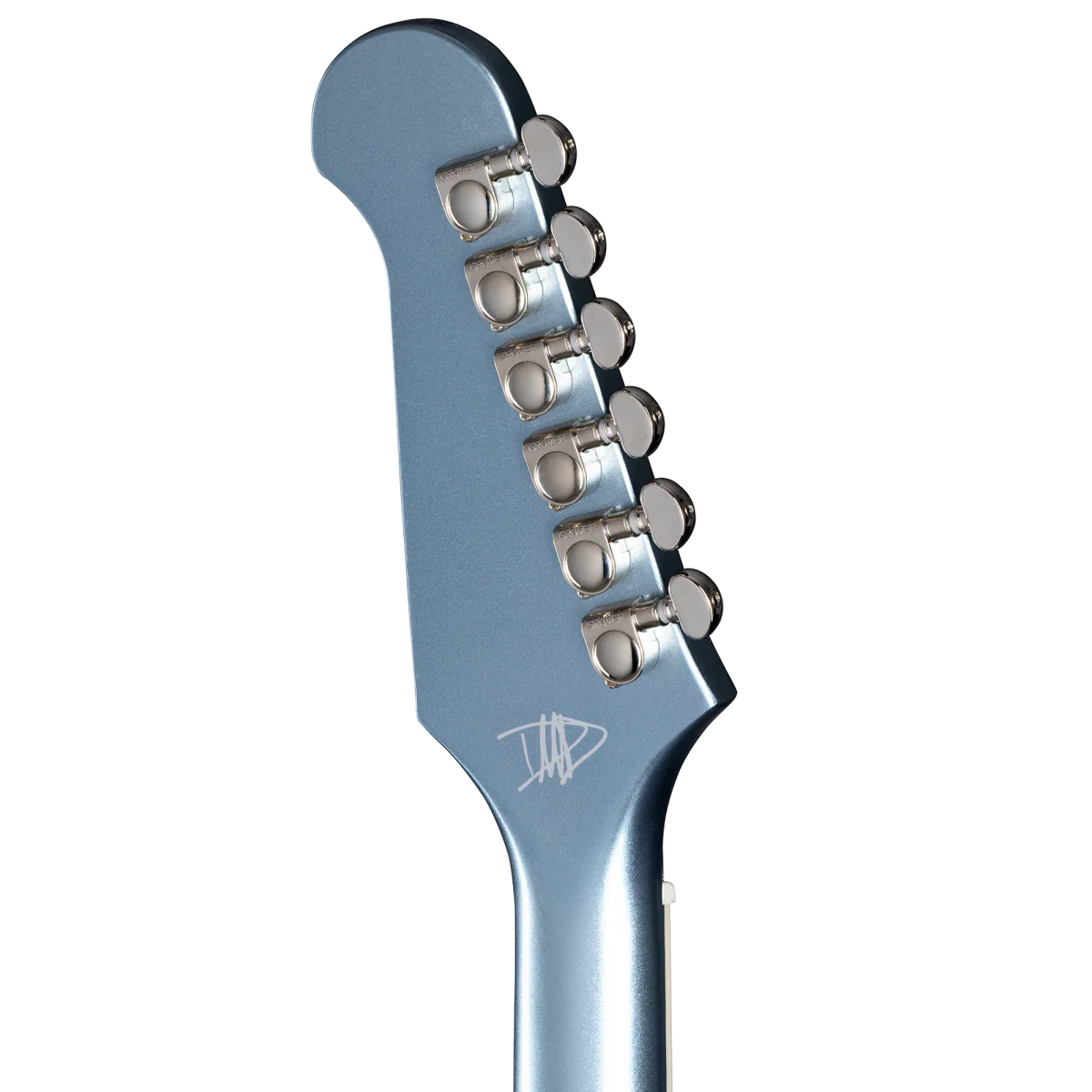 EPIPHONE DAVE GROHL DG335 IN HARD CASE - PELHAM BLUE - Image 6