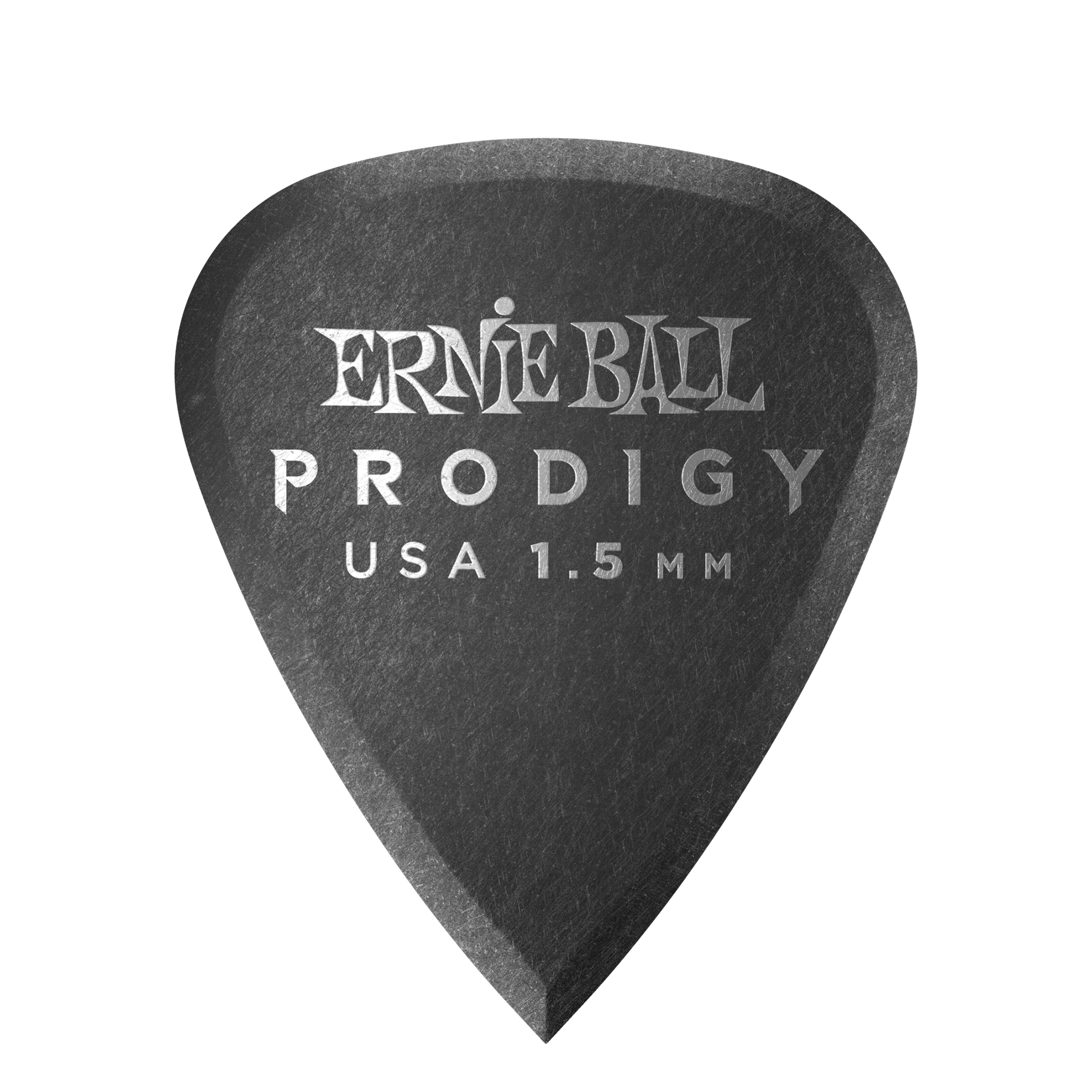 Ernie Ball 1.5Mm Black Standard Prodigy Picks 6-Pack