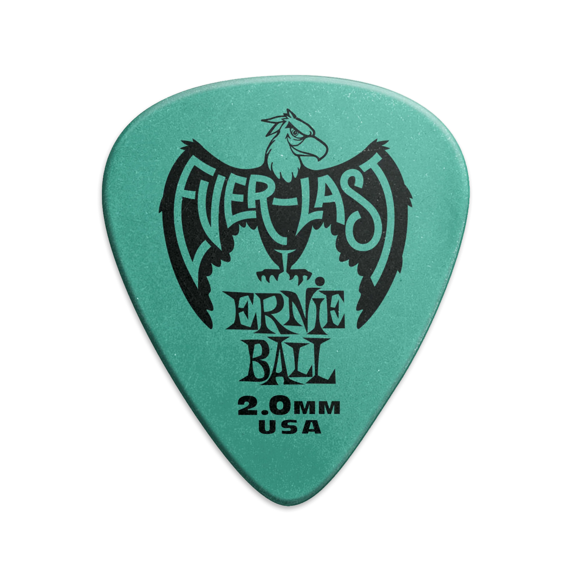 Ernie Ball 2.0Mm Teal Everlast Picks 12-Pack