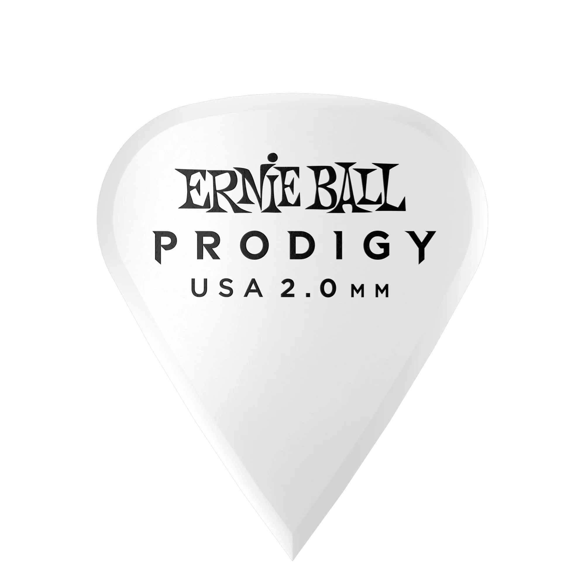 Ernie Ball 2.0Mm White Sharp Prodigy Picks 6-Pack