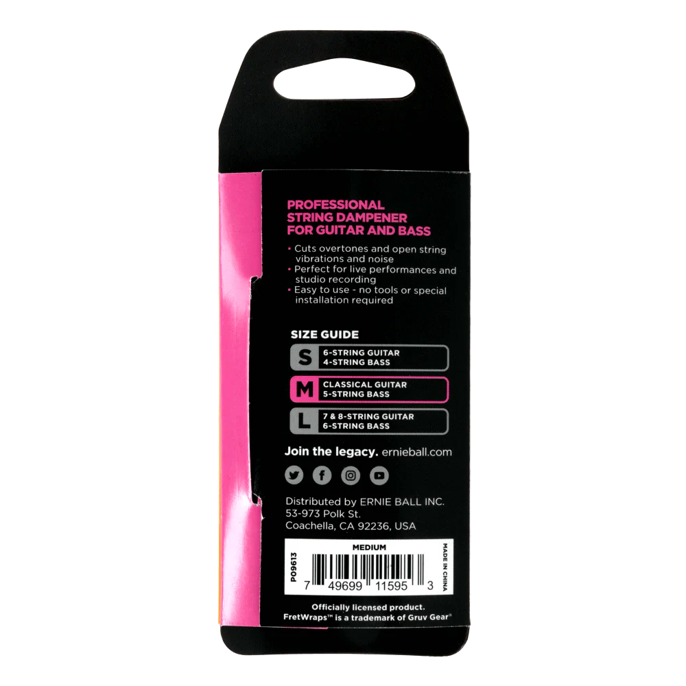 Ernie Ball Gruv Gear Fretwrap Medium - Image 2