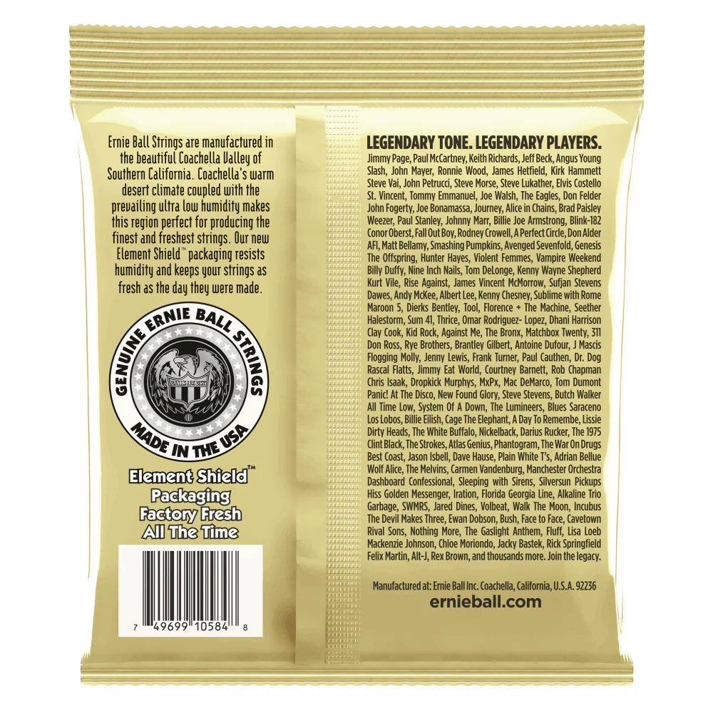 Ernie Ball Erthwd Custom Med 8020 Brnz Ac Gtr Strings 12.5 56 - Image 2