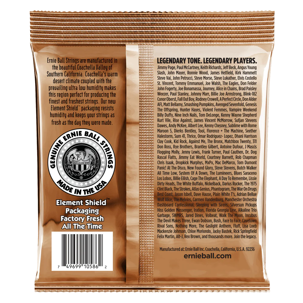Ernie Ball Erthwd Custom Med Phos Brnz Ac Gtr Strings 12.5 56 - Image 2