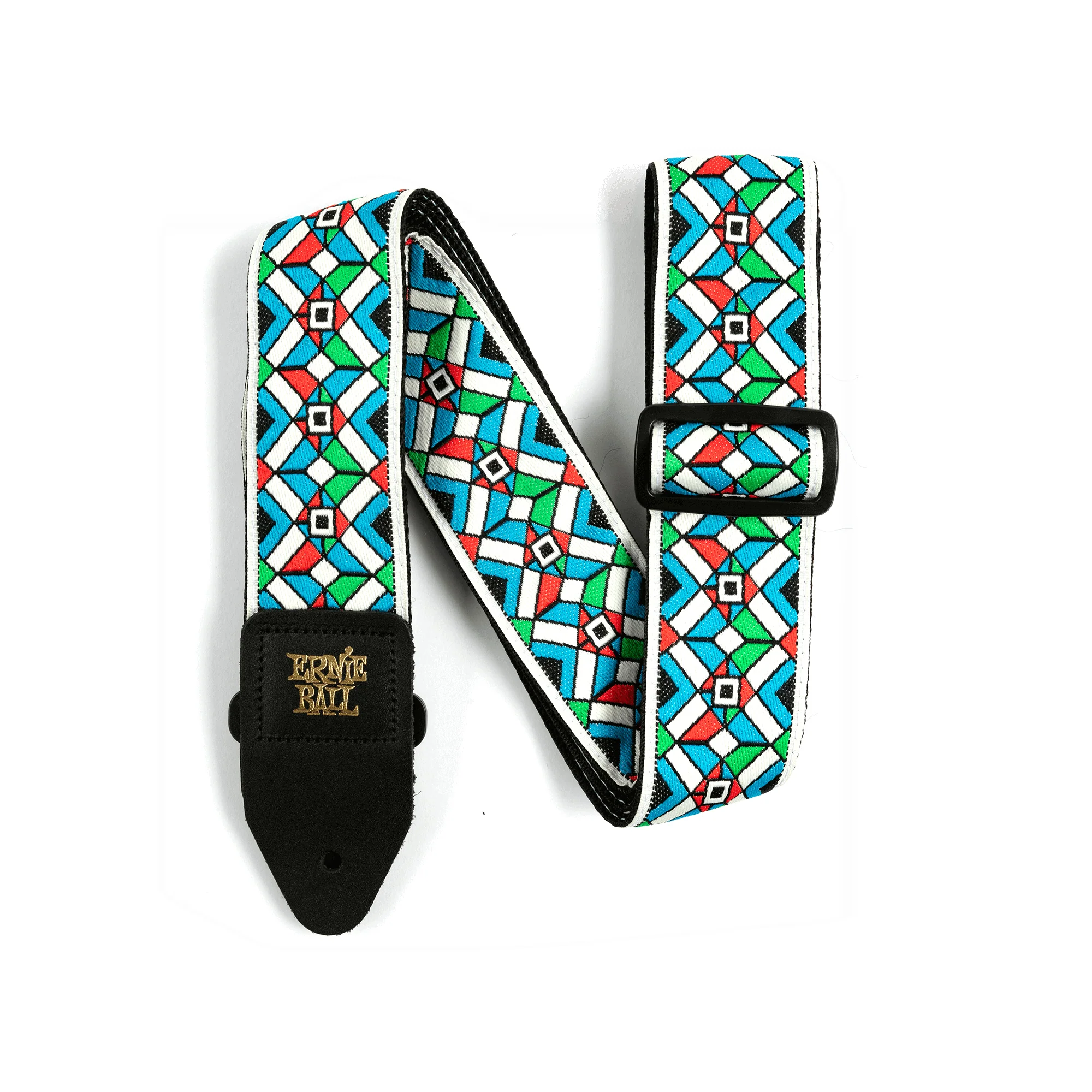 Ernie Ball Jacquard Strap - Kaleidoscope Blue
