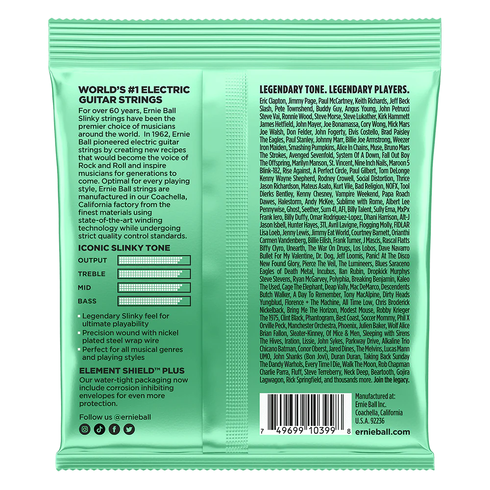 Ernie Ball Magnum Slinky Nickel Wound Electric Guitar Strings 12 - 56 Gauge - Image 2