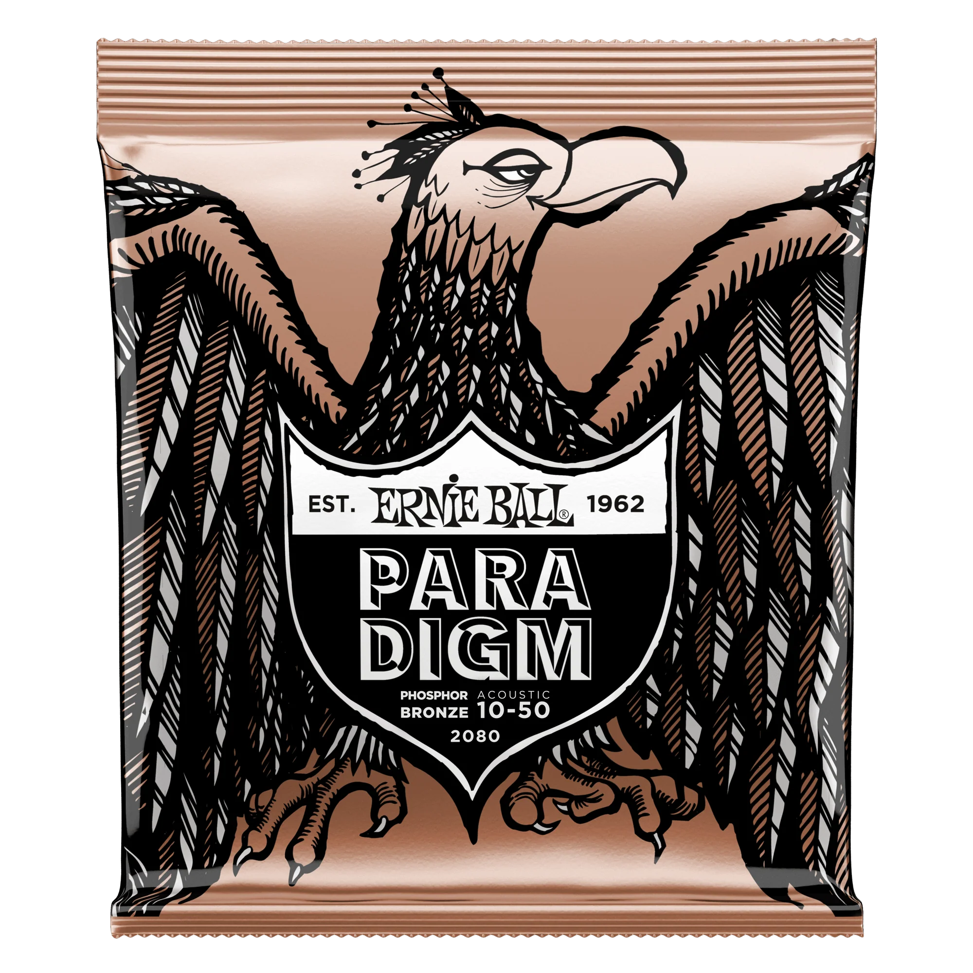 Ernie Ball Paradigm Extra Light Phosphor Bronze Acoustic Guitar Strings - 10-50 Gauge