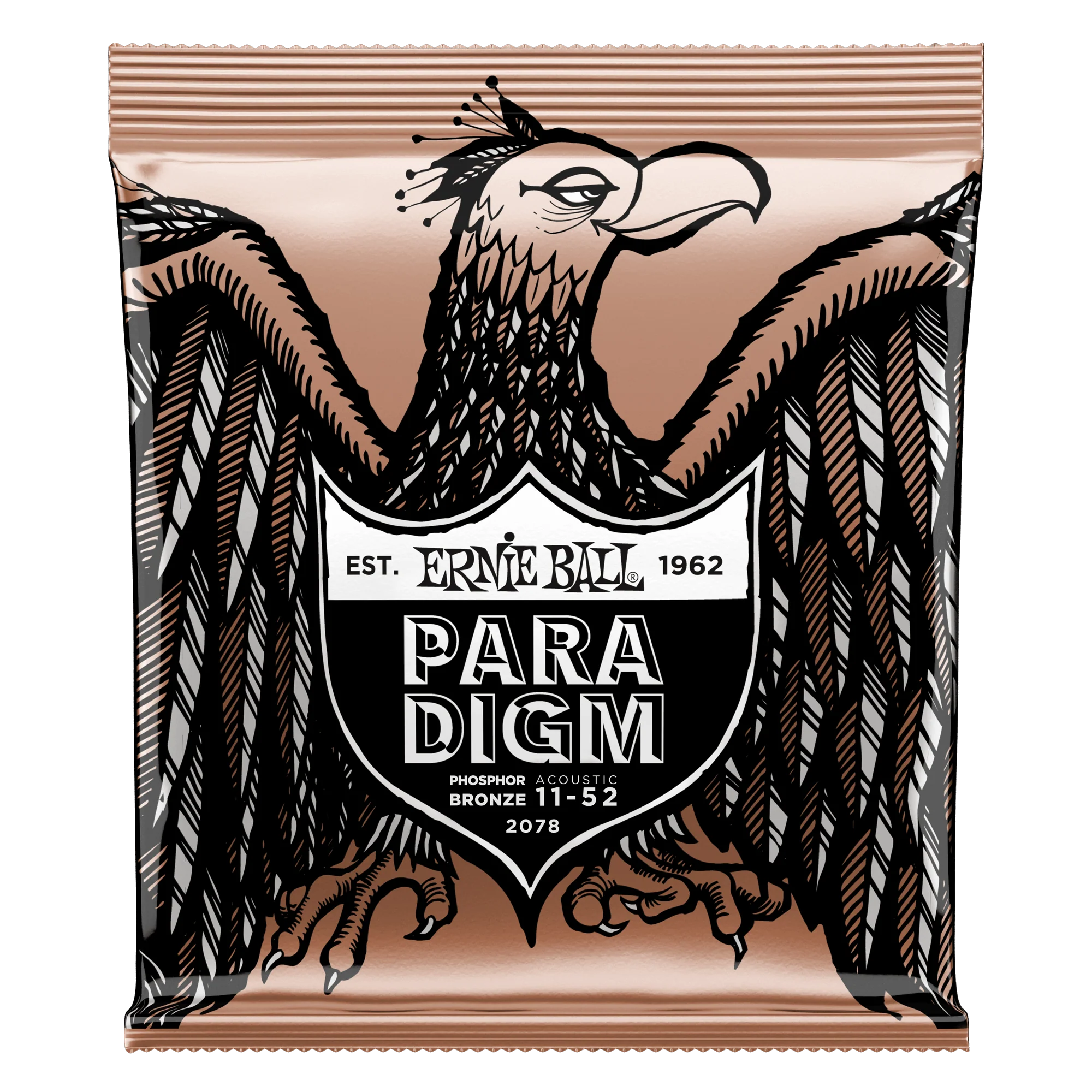 Ernie Ball Paradigm Light Phosphor Bronze Acoustic Guitar Strings - 11-52 Gauge