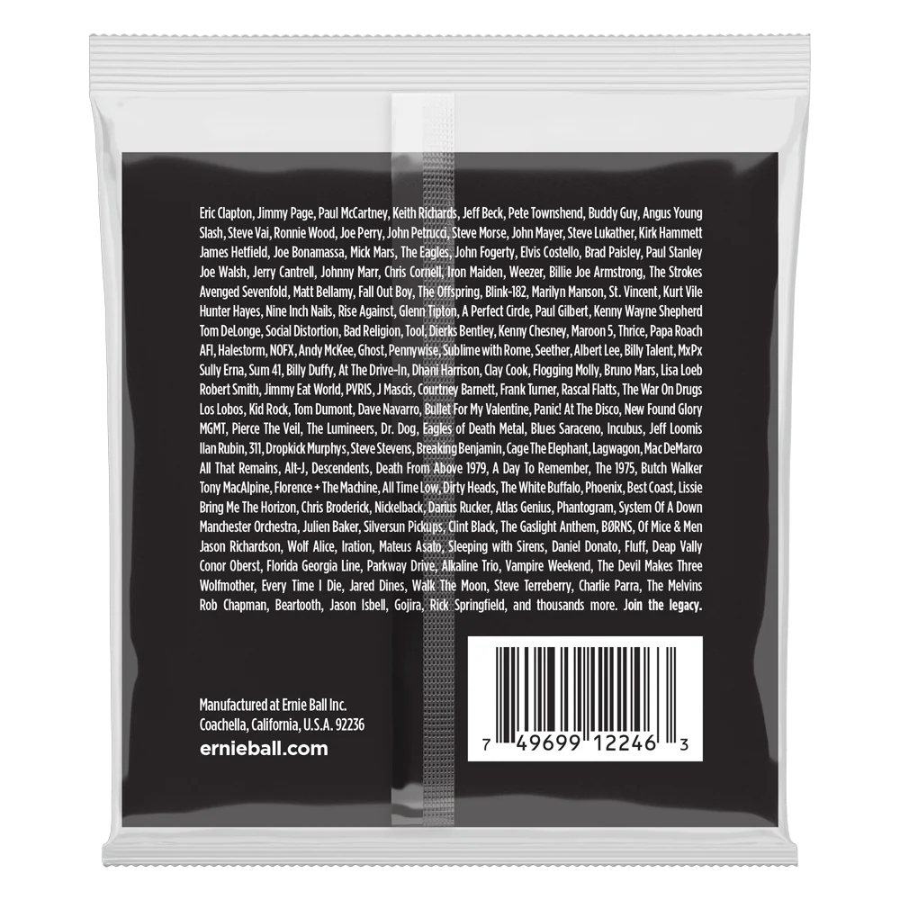 Ernie Ball Regular Slinky Stainless Steel Wound Electric Guitar Strings - 10-46 Gauge - Image 2