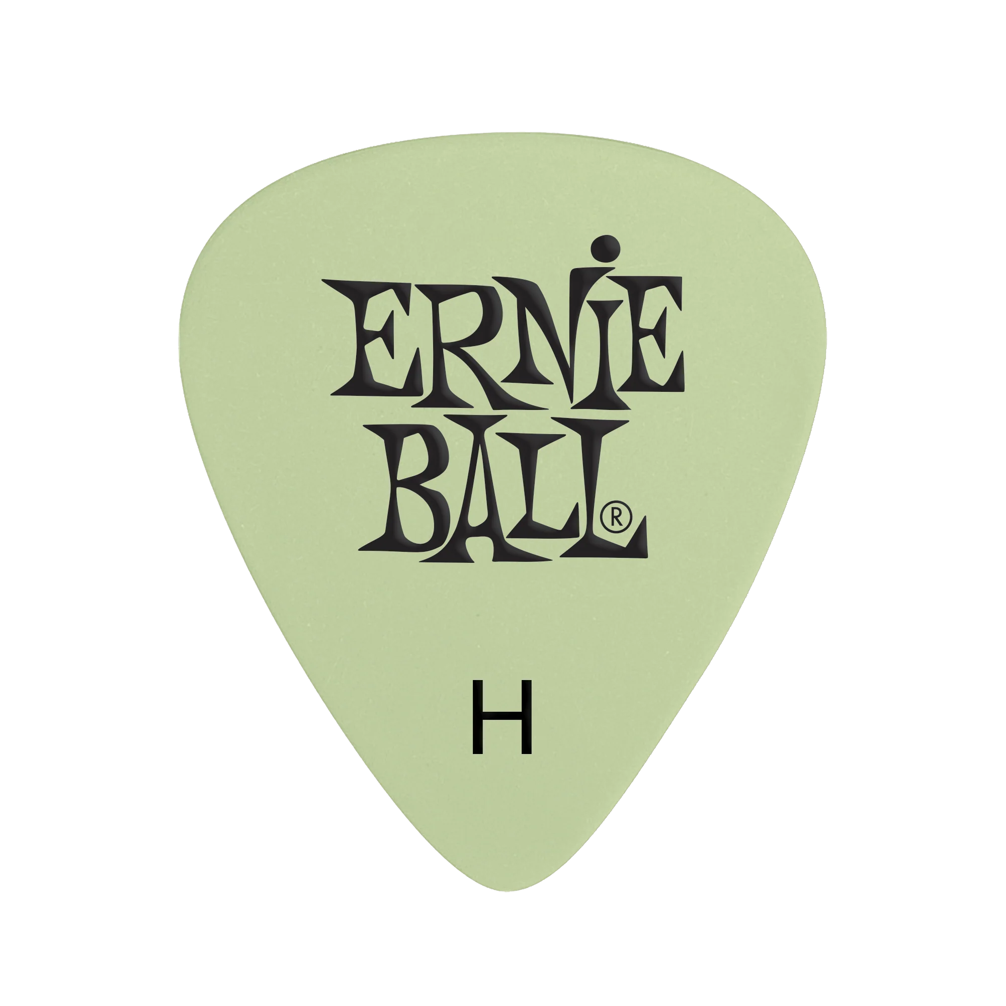 Ernie Ball Super Glow Cellulose Picks Heavy 12-Pack