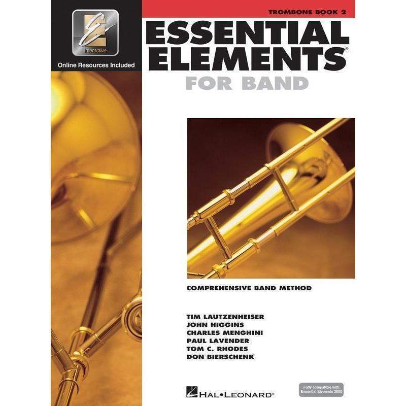Essential Elements For Band Bk2 Trombone Book with CD