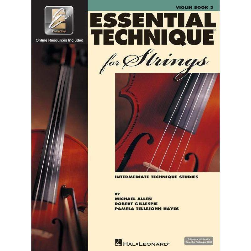 Essential Technique For Strings Bk3 Violin Eei