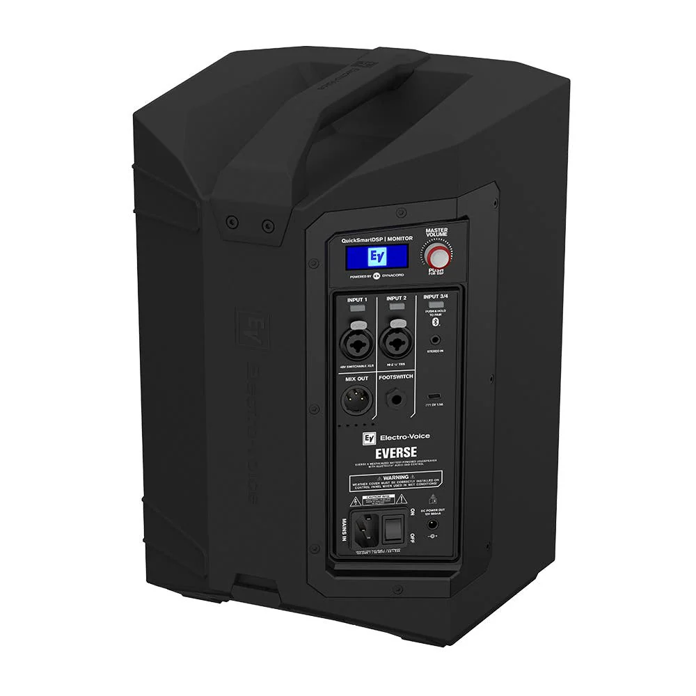 EV EVERSE8 Loudspeaker 8Inch 2-way Black - Image 2