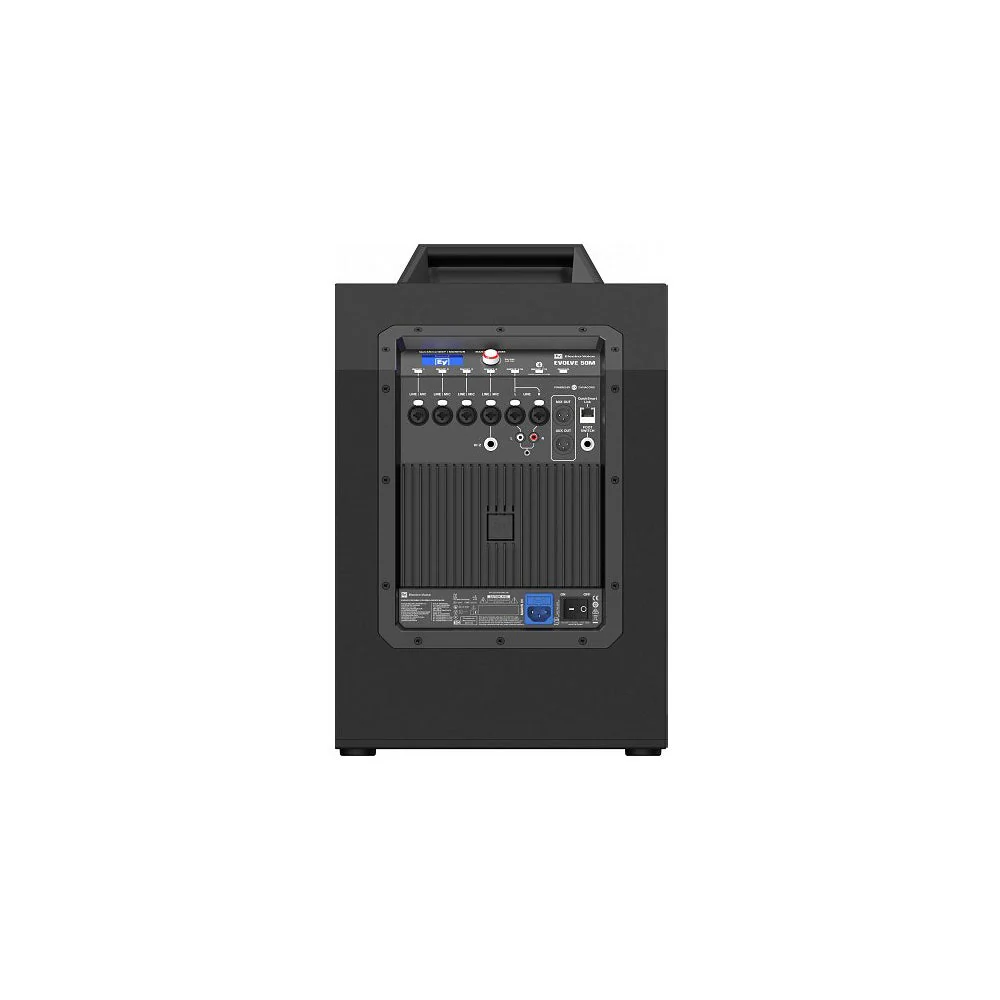 EV EVOLVE50M Evolve 50 Portable Column System - Loudspeaker plus Subwoofer with 8ch Mixer and Pole - Black - Image 6