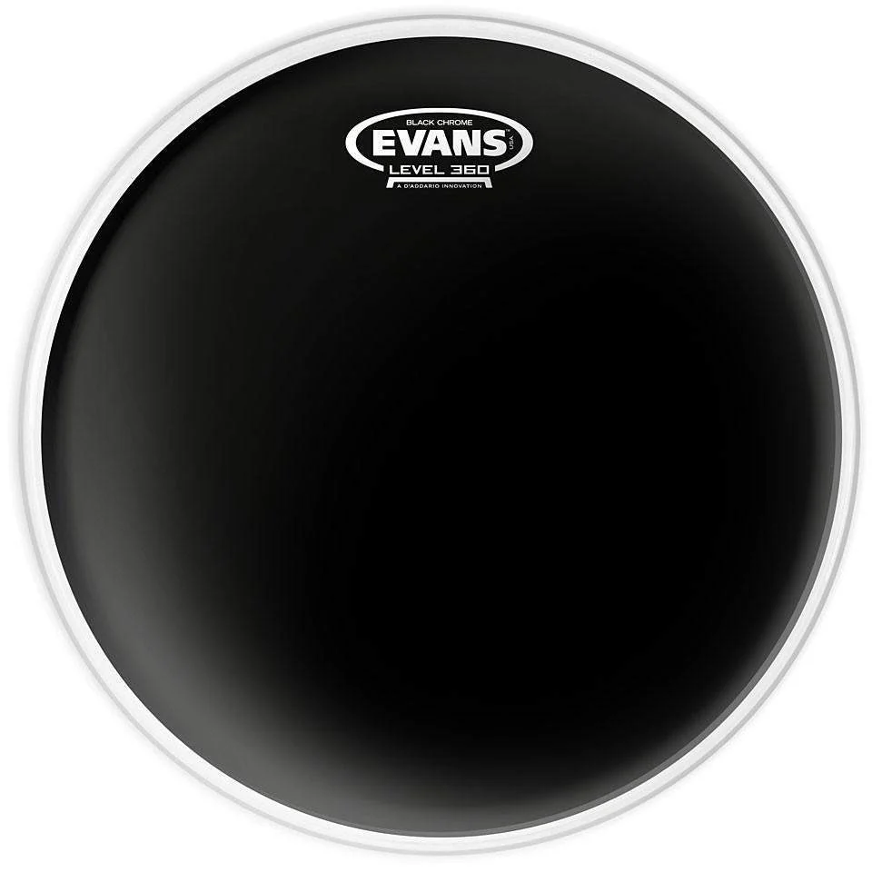Evans Black Chrome Drum Head 13 Inch