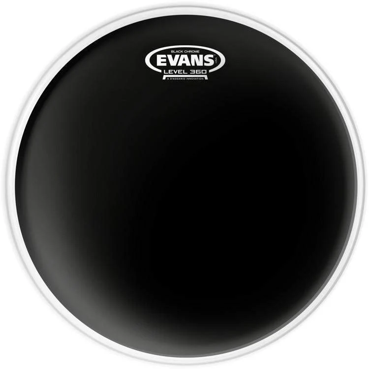 Evans Black Chrome Drum Head 16 Inch