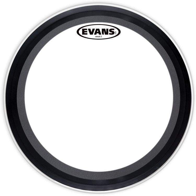 Evans Emad2 Clear Bass Drum Head 22 Inch
