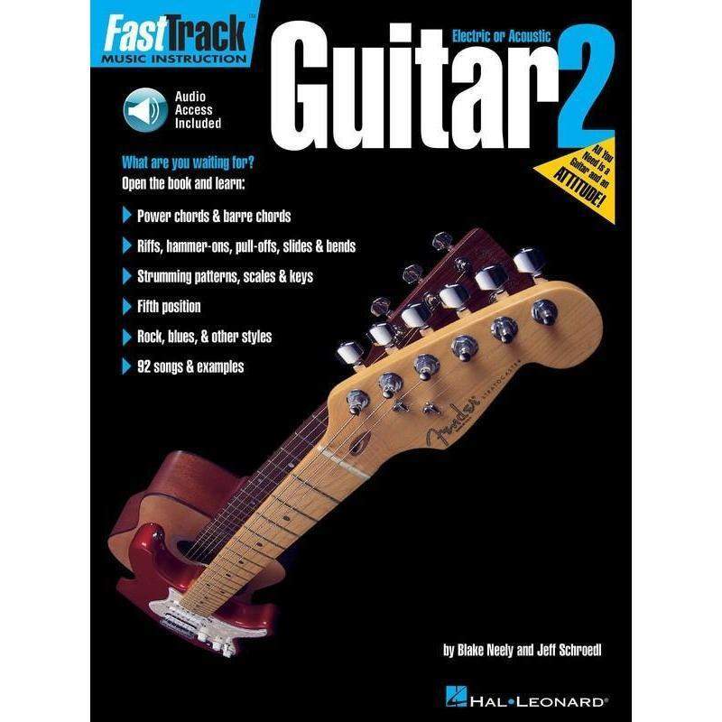 Fasttrack Guitar Bk 2 Book with Online Access