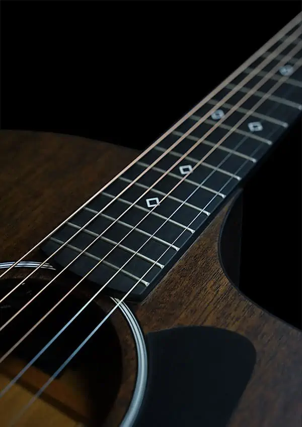 Fenech Delta Blues - Bourbon Stained Mahogany - Grand Auditorium with Cutaway - All Mahogany - Image 4