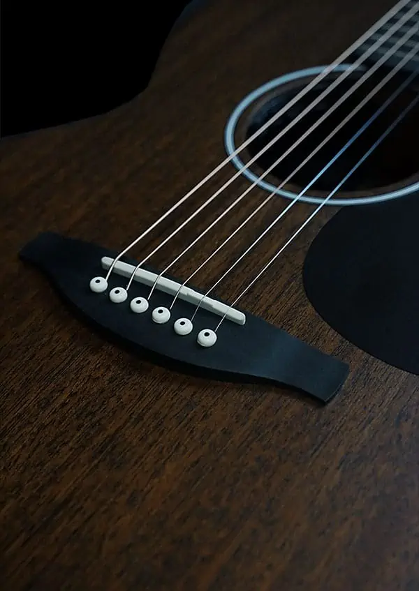 Fenech Delta Blues - Bourbon Stained Mahogany - Grand Auditorium with Cutaway - All Mahogany - Image 5